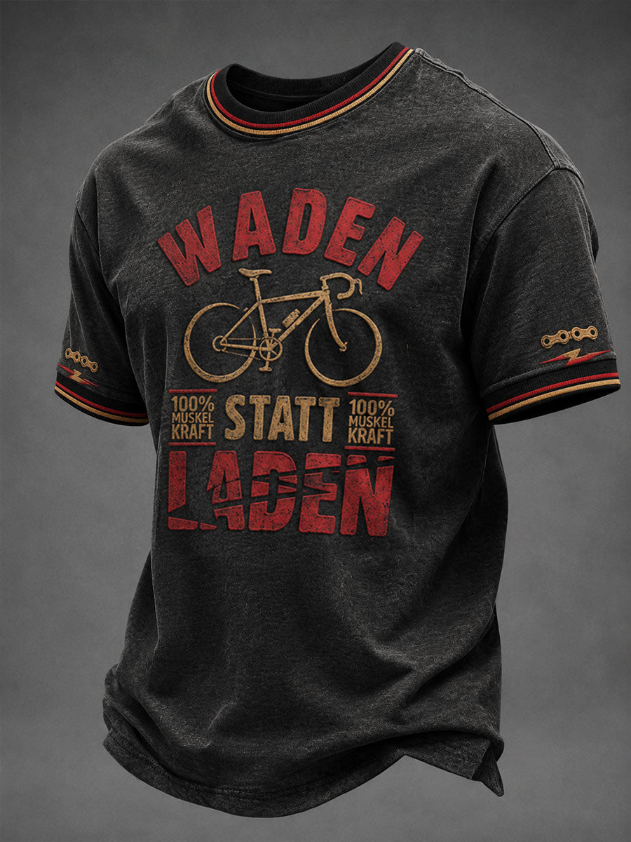 Herren Waden Statt Laden T-Shirt mit kurzen Ärmeln