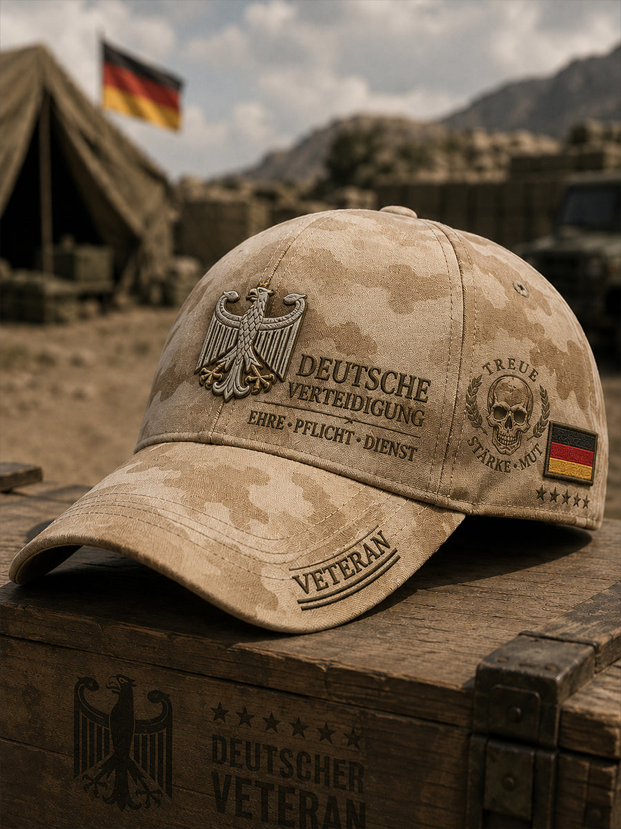 Herren-Tarnhut im Militärs til
