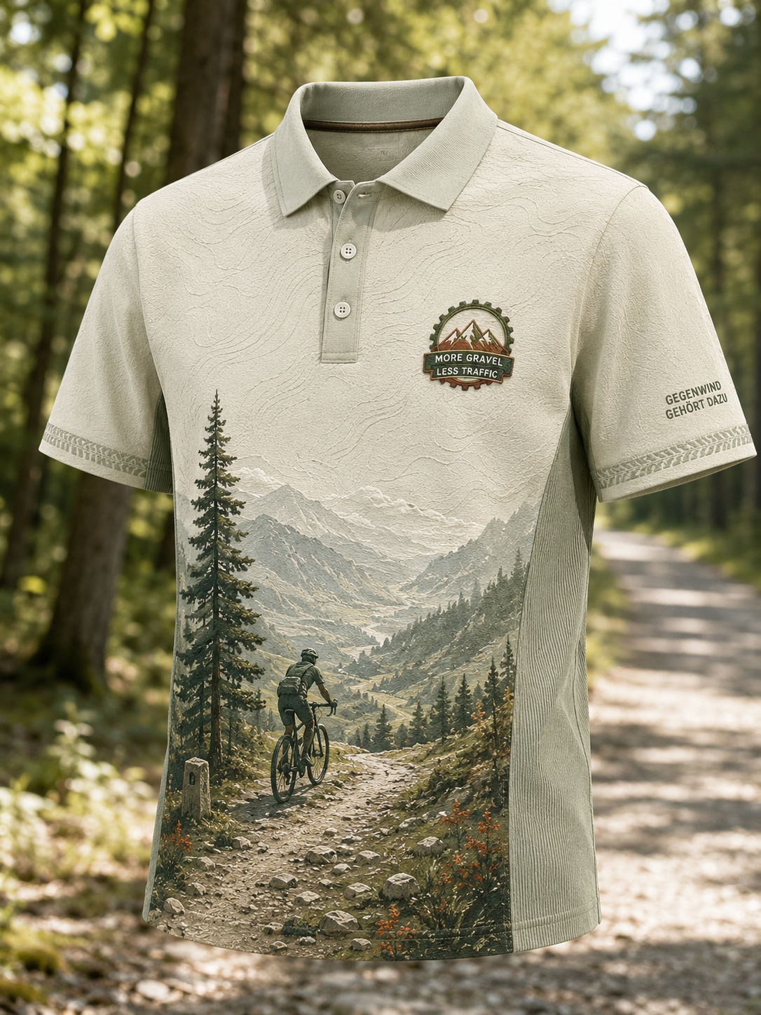 Herren-Radtrikot in Deutschland mit kurzen Ärmeln