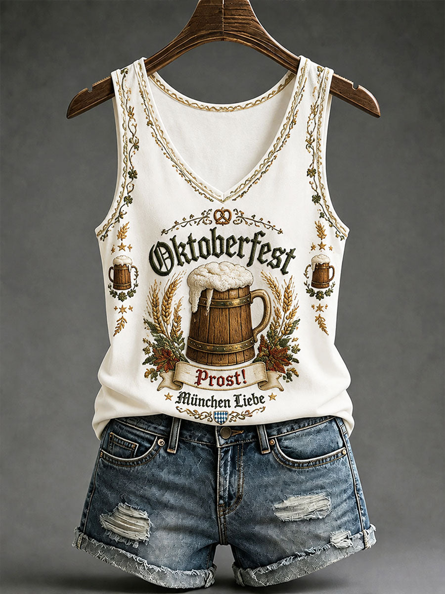 Women's Oktoberfest Casual Vests