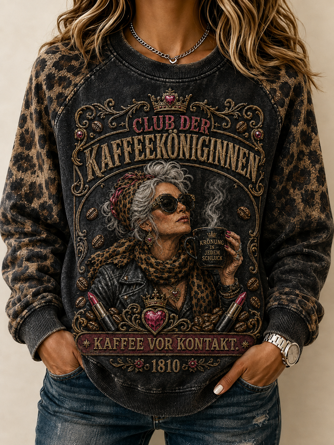 Humorvolles Frauen-Slogan-Top