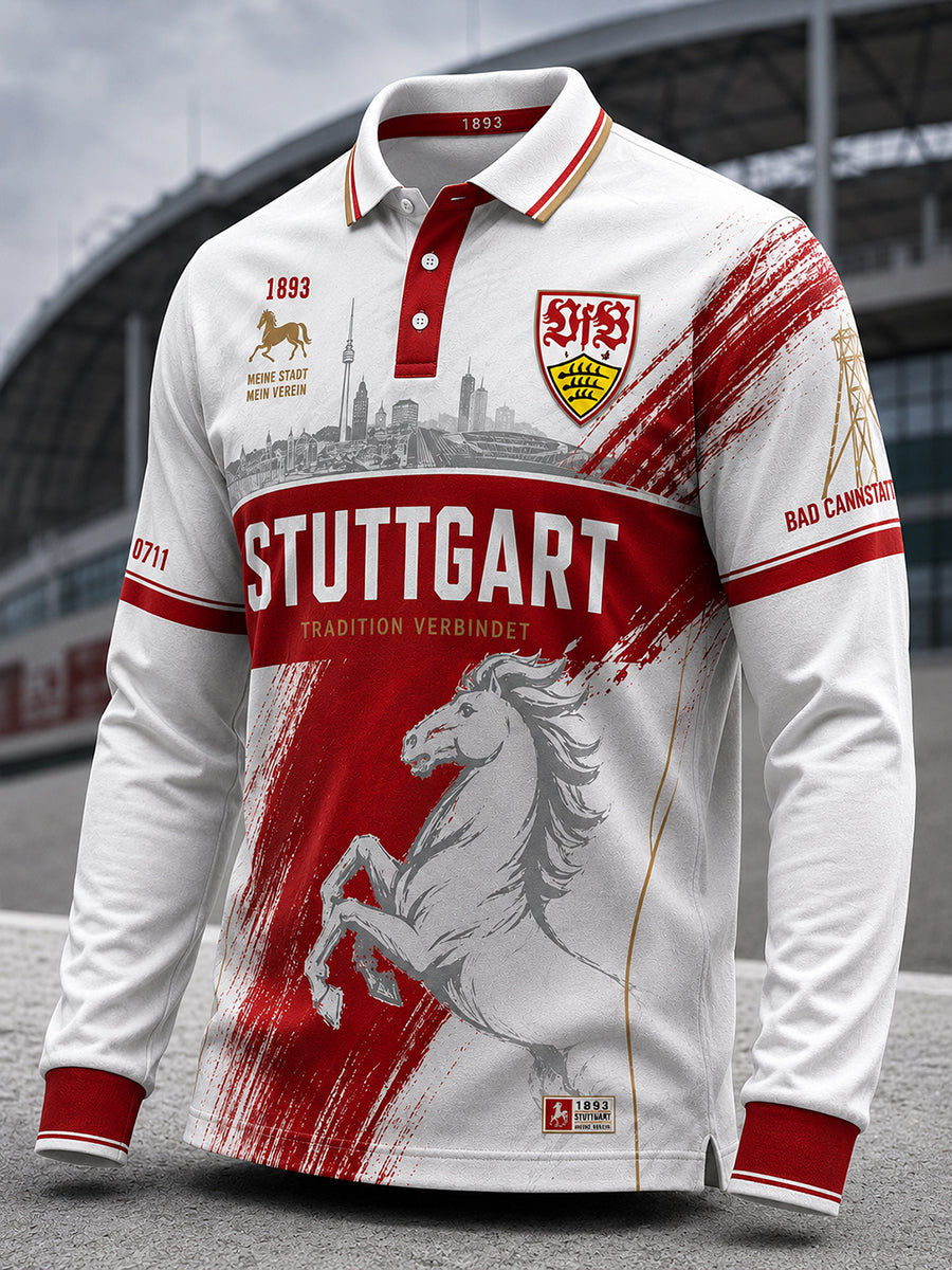 Herren Langarm Shirt