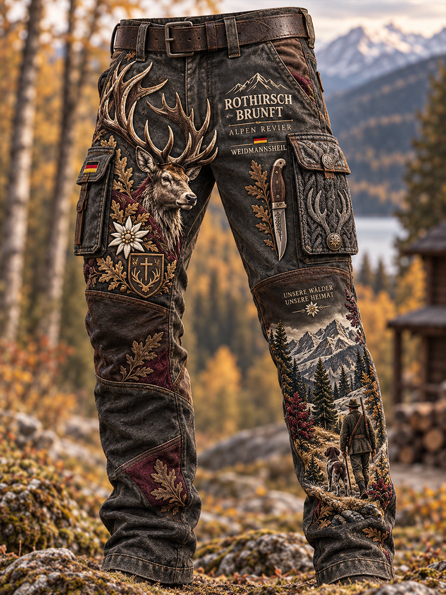 Herren-Freizeithose für die deutsche Jagdsaison, Arbeitsanzug