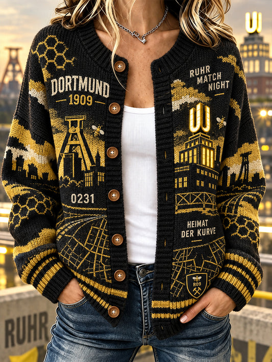 Damen-Strickjacke im Cardigan-Stil aus Dortmund