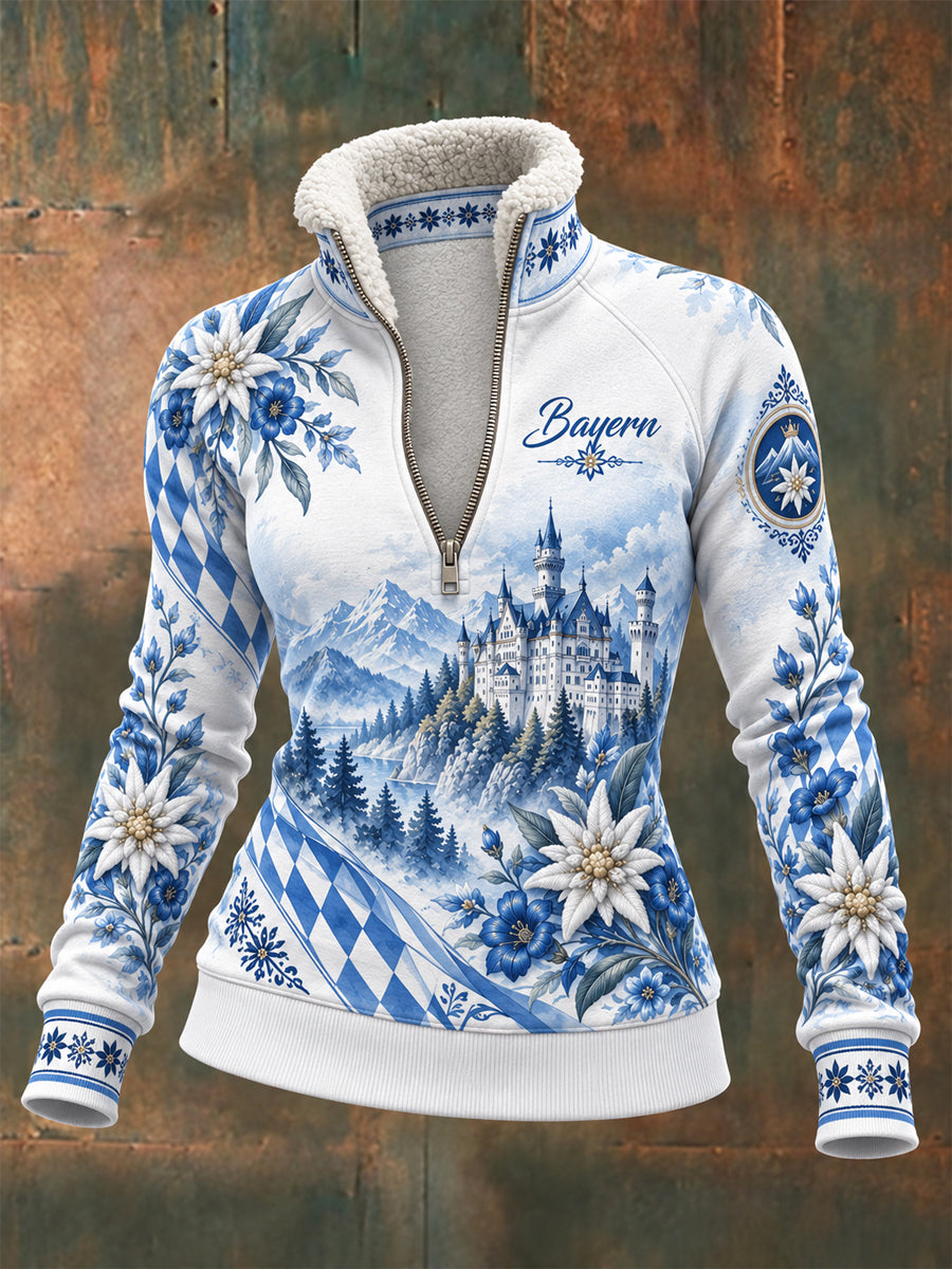 Frauen Bavaria Composite Fleece Hoodie