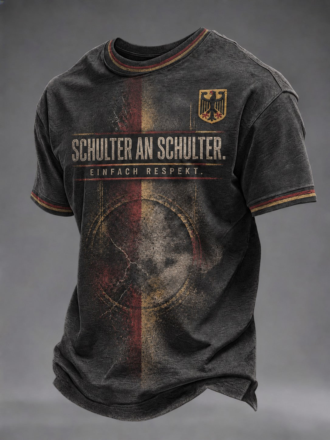 Herren-T-Shirt mit Deutschland-Volkstrauertag-Print