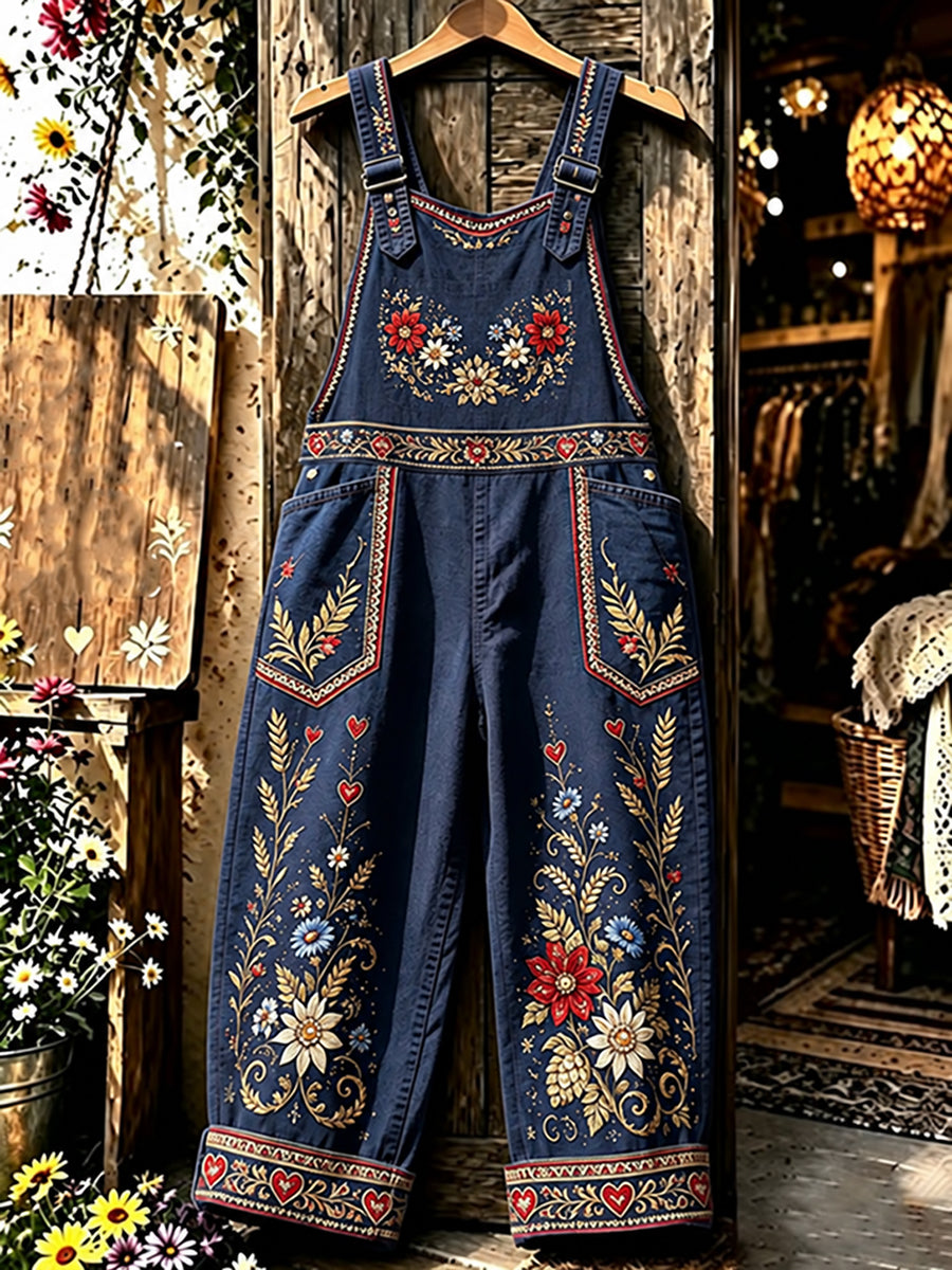 Damen Oktoberfest Stil Casual Overall