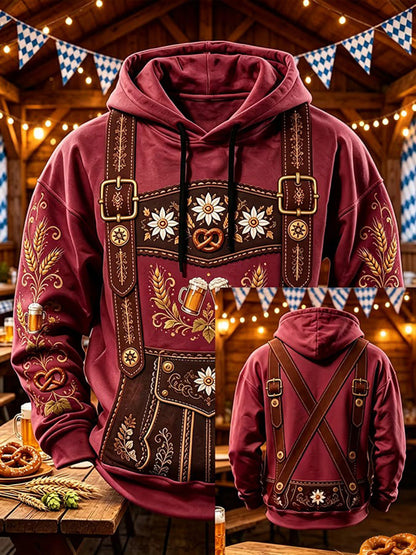 Hoodie im Oktoberfest-Stil für Herren