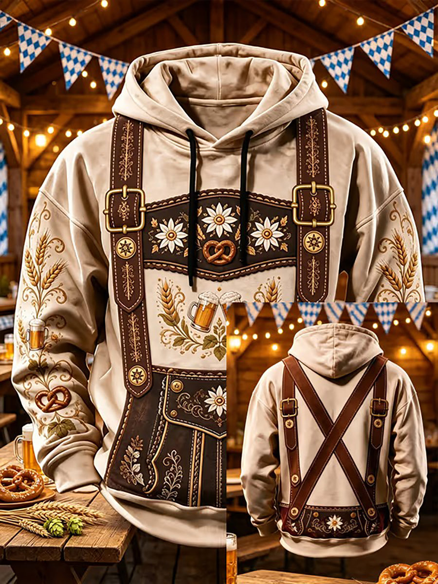 Hoodie im Oktoberfest-Stil für Herren