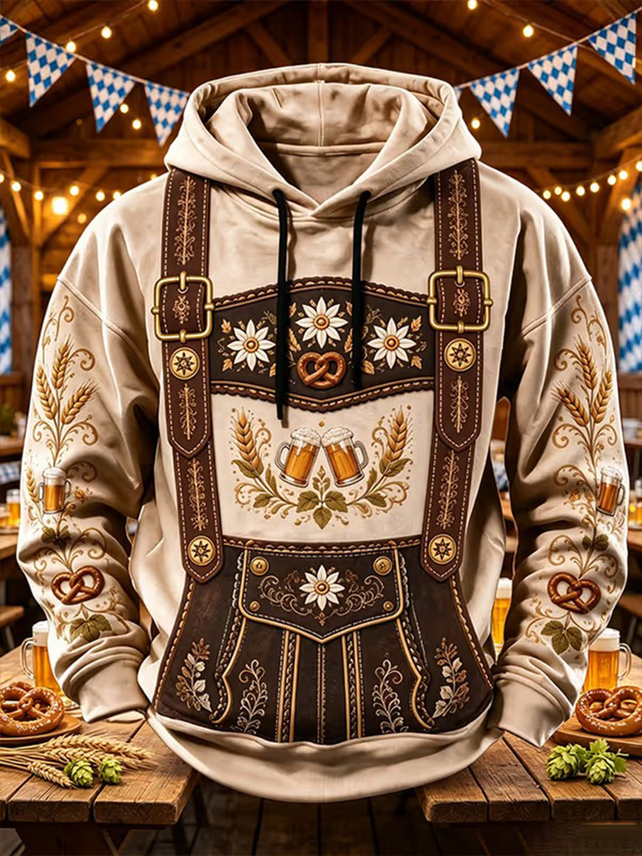 Hoodie im Oktoberfest-Stil für Herren