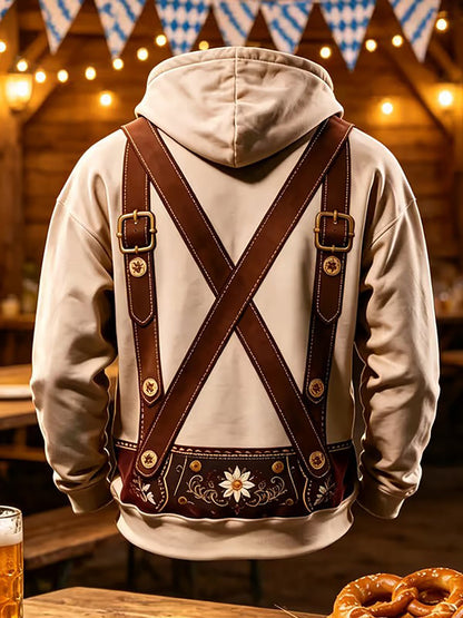 Hoodie im Oktoberfest-Stil für Herren