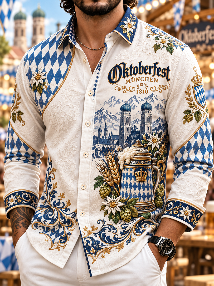 Herren Oktoberfest Shirt