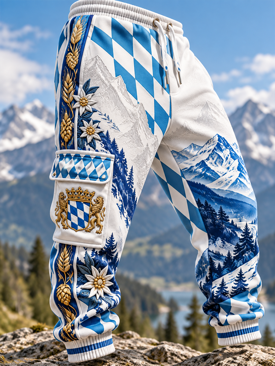 Freizeit-Jogging hosen für Herren Bayerische Kunst