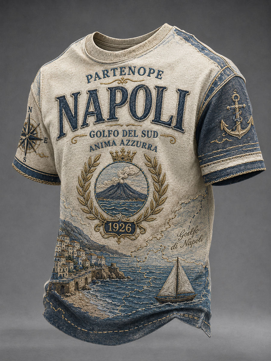 Maglietta uomo manica corta Napoli