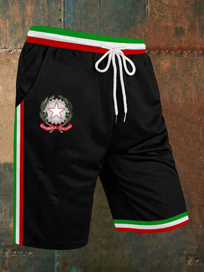 Pantaloncini patriot italiani da uomo