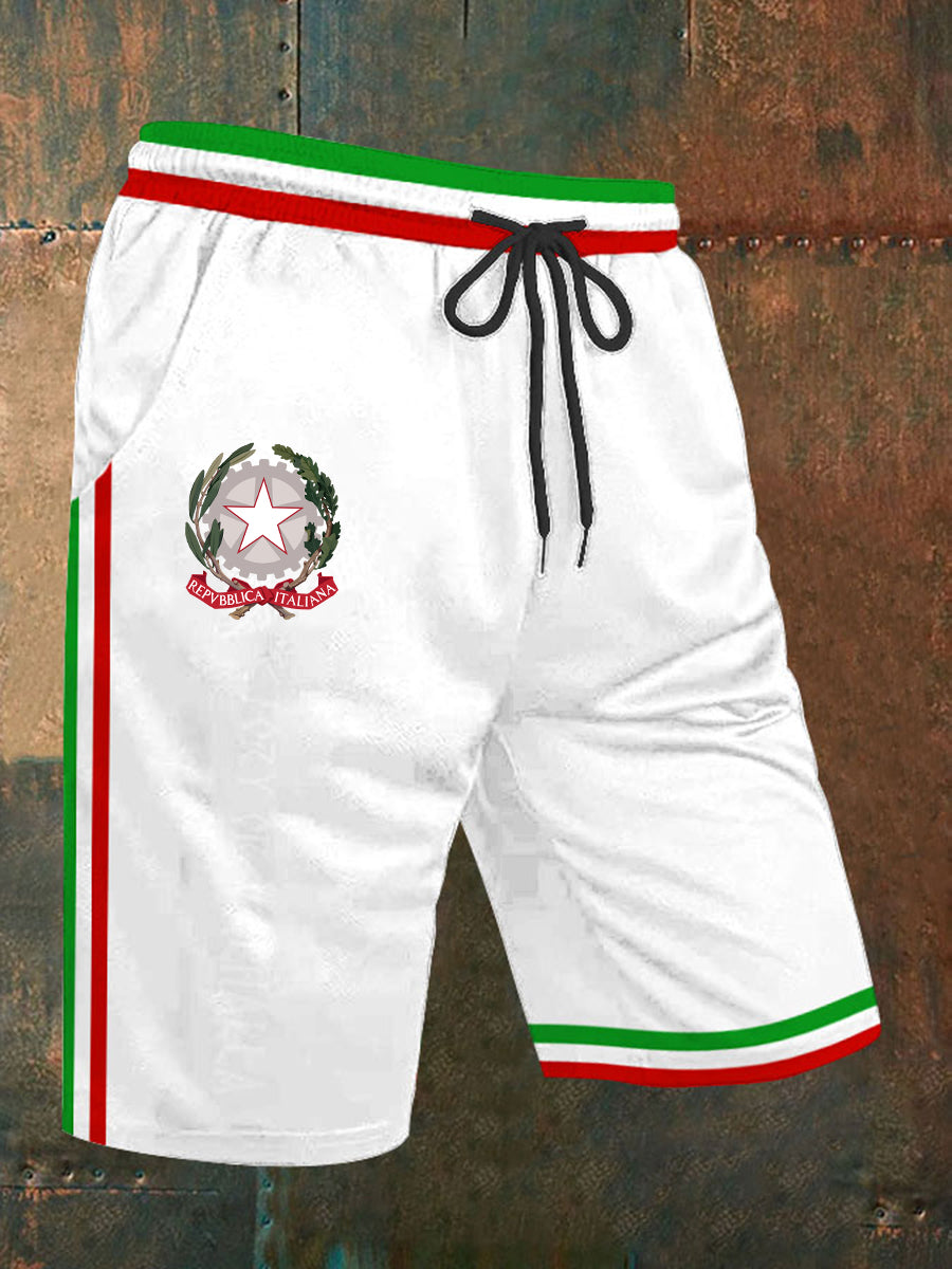 Pantaloncini patriot italiani da uomo