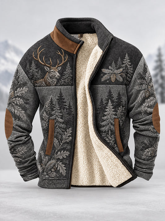 Herren Bayerische Kultur Composite Fleece Jacke