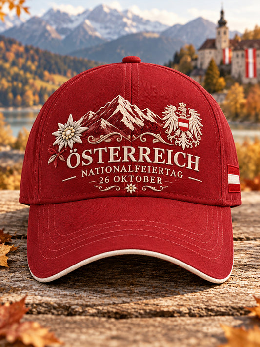 Gedenkdruck-Hut zum Nationalfeiertag der Männer